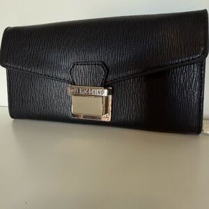 Love Moschino Black Clutch wallet